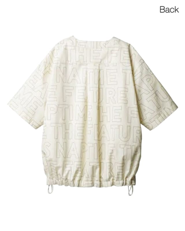 Naptime 2025SS Embroidered Short Sleeve Pullover Shirt