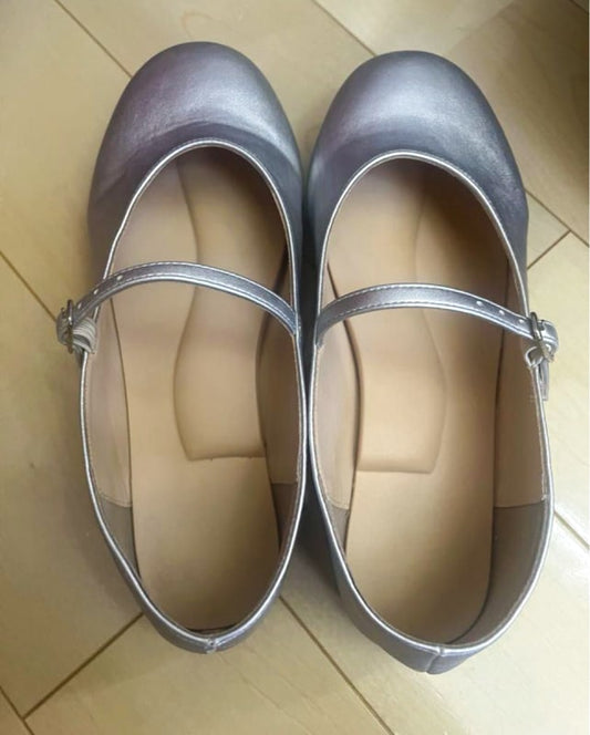 Racbaki Classic Pumps New Color Silver Size S