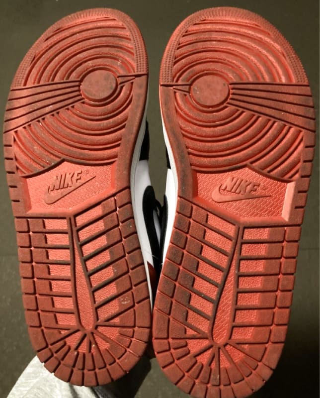 Nike Air Jordan 1 Low Bred Toe 27.5cm