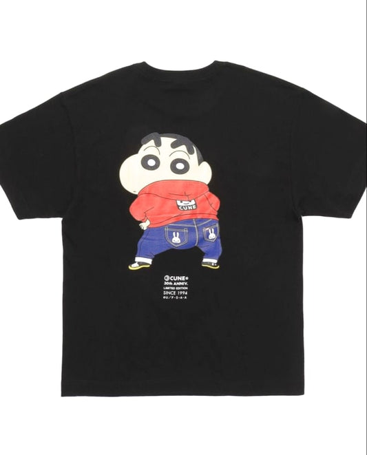 CUNE 30th Anniversary T-Shirt Shinnosuke Black