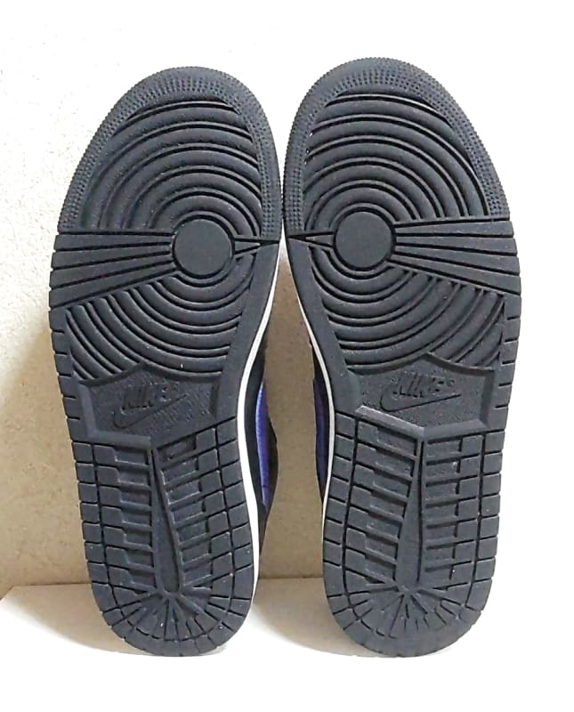 Nike Air Jordan 1 Low Black Yellow Dark Purple