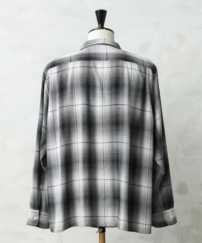 Waiper X Town Craft 60's Ombre Loop Collar Shirt XL