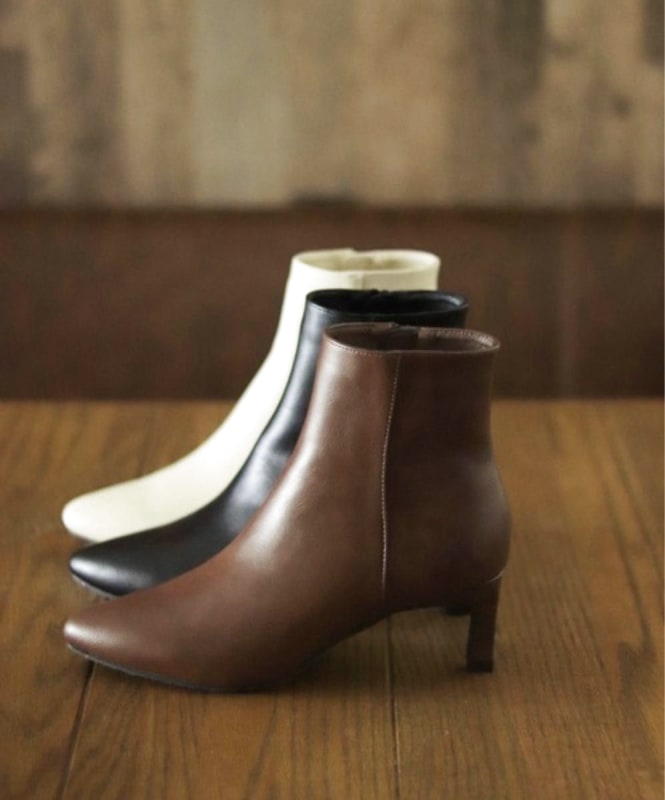 Brown Short Boots Size L