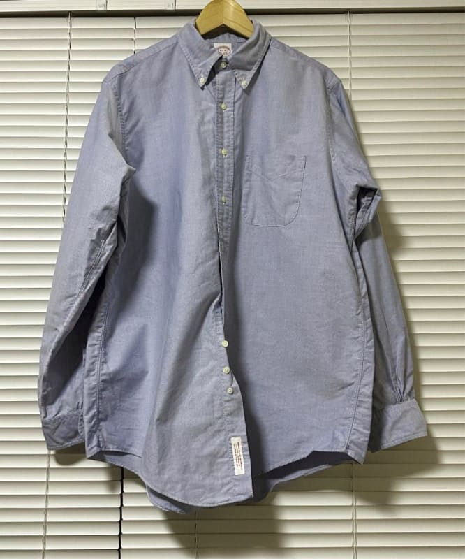 Brooks Brothers Oxford Polo Collar Shirt 16 1/2 35